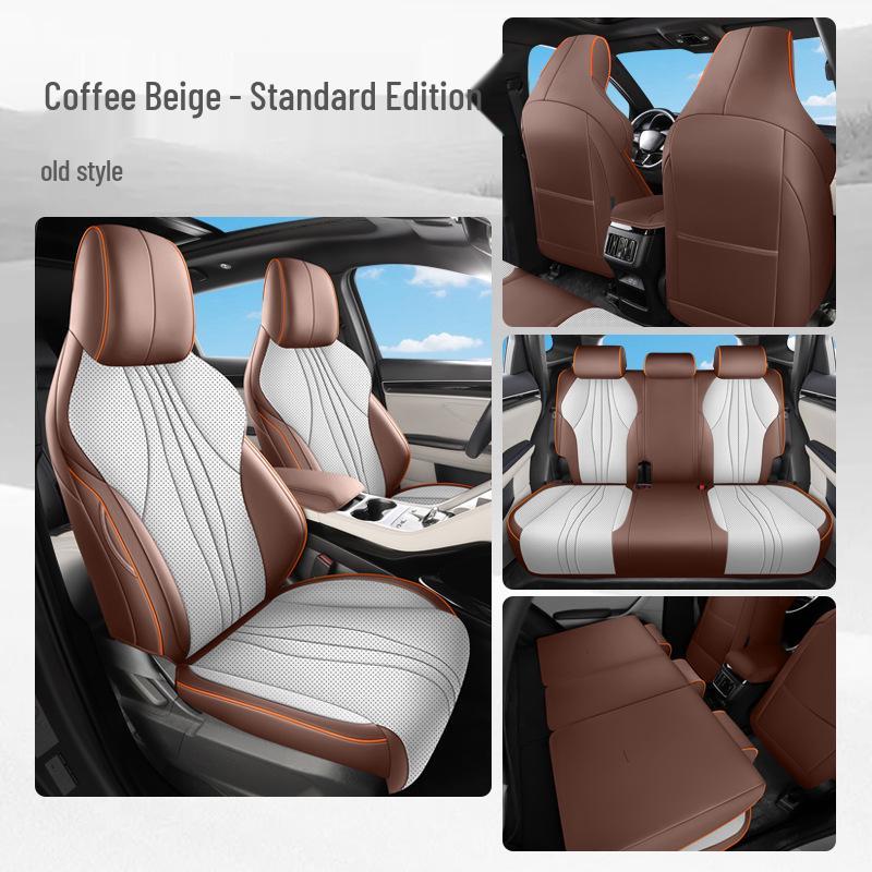 All-Season Full Surround Seat Cover for BYD Song Plus/DMI Five-Seater Car Cushion