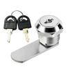 Cam Lock Drawer Cabinet Lock Cupboard Door Tongue Lock With 2 Key Home Improvement Furniture Hardware