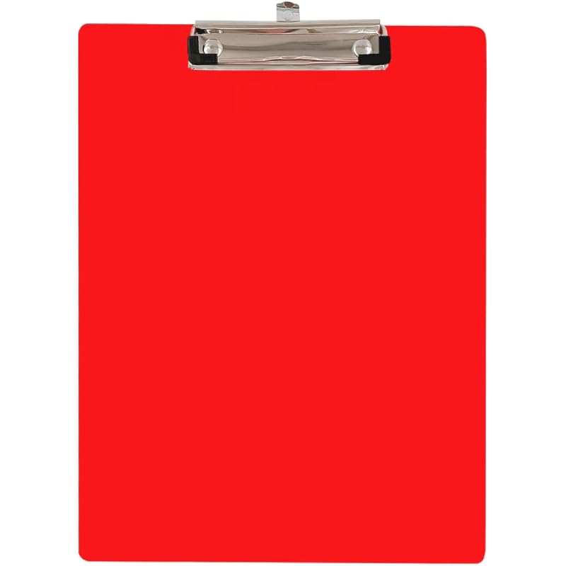 Eduway Wooden Writing/Exam Board/Clipboard with Back Side Whiteboard Writing Surface  Lightweight MDF |Heavy Duty Clip F