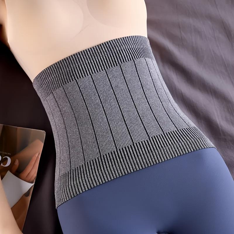 [Soft Fleece Waist Wrap] Adjustable Women's Warm Belt - Soft Fleece Lining, Four Seasons Waist Wrap | Lower Back & Abdominal Support for Office, Yoga