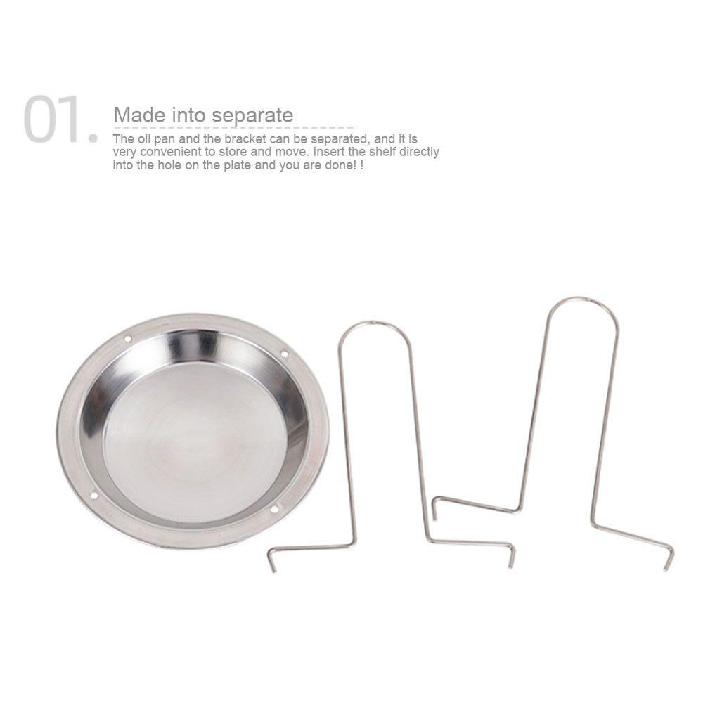 Steel Cooking Pans BBQ Accessories BBQ Tools Chicken Roaster Rack Barbecue Grill Barbecue Rack