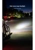 Rechargeable High-Beam Bike Light Set: Front Flashlight & Rear Taillight for Night Cycling