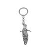 Pfauen Emaille Charms Eulen Schlüsselanhänger Vogel Anhänger Schlüsselring 28mm