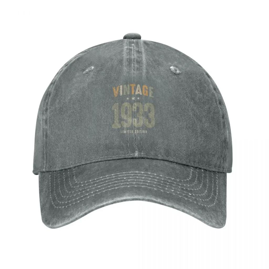 Vintage th birthday Retro Classic Baseball Cap designer cap dad hat GentleUnisex Hat Winter hat Women Unisexs