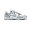 Nike Große Niedrige Graue Rose Abriebfest Atmungsaktiv Niedrige Skateboard-Schuhe Herren Grau Weiß 355152-106(Team1576-)