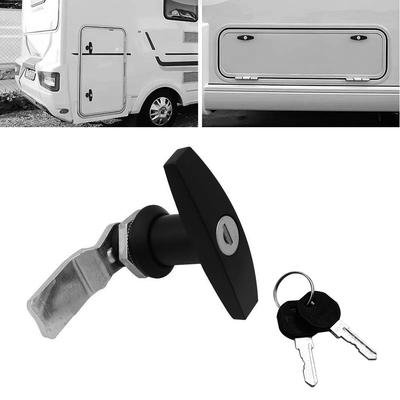 For T Shape Handle Lock Padlock Toolbox Cabinet Door For Anti-Theft For Caravan RV For Camper Truck Motor Home