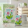 Creative Building Blocks Po Frame Plastic Flowers Micro Bricks Assembly Kids Toys Thanksgiving Day Gifts Home Decor