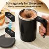 Self Stirring Cup 380ml Stainless Steel Rechargeable Self Stirring Mug With Lid For Tea Cocoa Protein Powder Drink Home Kitchen