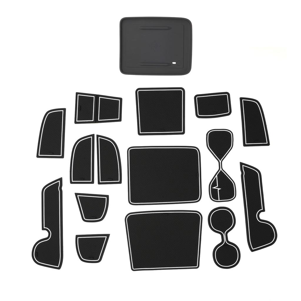 Ruiya 2024 and New Honda Vezel RV minor change Mat Silicone Wireless Charging Mat for Door Pocket Honda Vezel Accessory New Vezel Soundproof 15 Noise