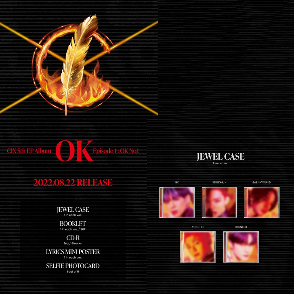 CIX - [OK Episode 1 : OK Not] Jewel Case Ver.