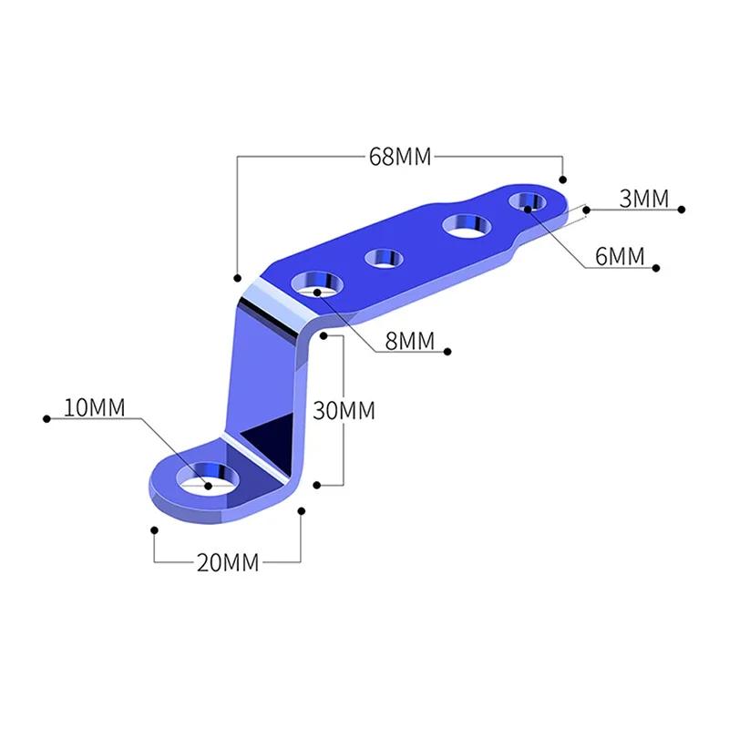 Rearview Mirror Headlight Bracket Motorcycle Spotlight Modified Bracket Autocycle Electrocar Brackets Mount Extender Accessories