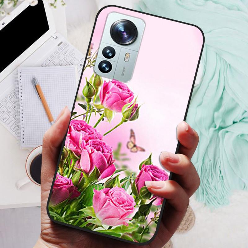 For Xiaomi 12 Pro Case Soft TPU Silicone Phone Covers for Xiaomi 12X 12 X 12Pro 5G Case Bumper Shockproof Coque Xiaomi12 Cover