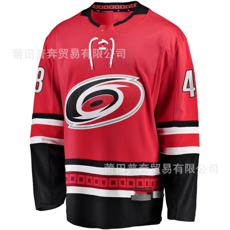 Carolina Hurricanes Lední hokejový dres Unisex pro dospělé Fanouškovské oblečení Muži Ženy Mládež Týmové sporty