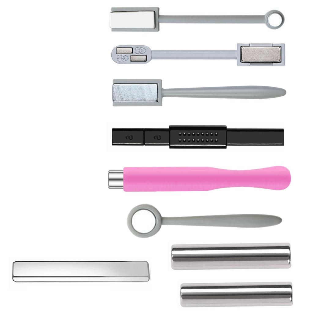4/6/9x/Set Set di Strumenti Magnetici per Unghie Magnete Occhio di Gatto Bacchetta Magnetica Forte Smalti Occhio di Gatto Smalto per Unghie Magnetico per Smalto
