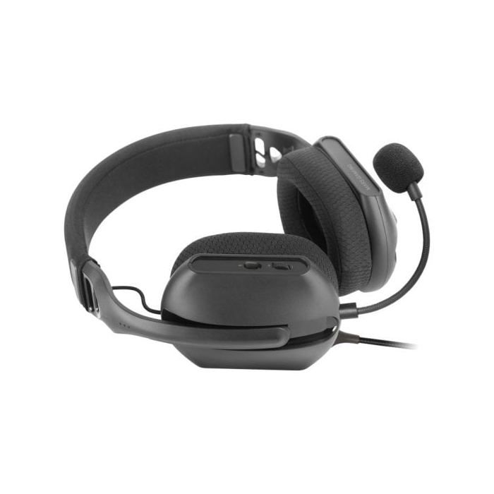 Mars Gaming Mh-pro Auriculares Rgb Flow Sonido Envolvente Almohadillas Air 3d Micrófono Negro