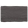 VidaXL Table Top Solid Oak Wood Treated Matching Edge 364007