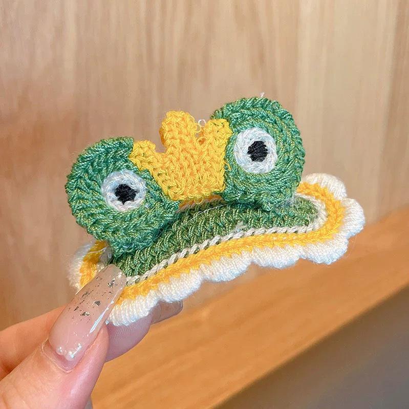 

3D Cartoon Bow Hair Clip: Colorful & Cute for Kids Bangs