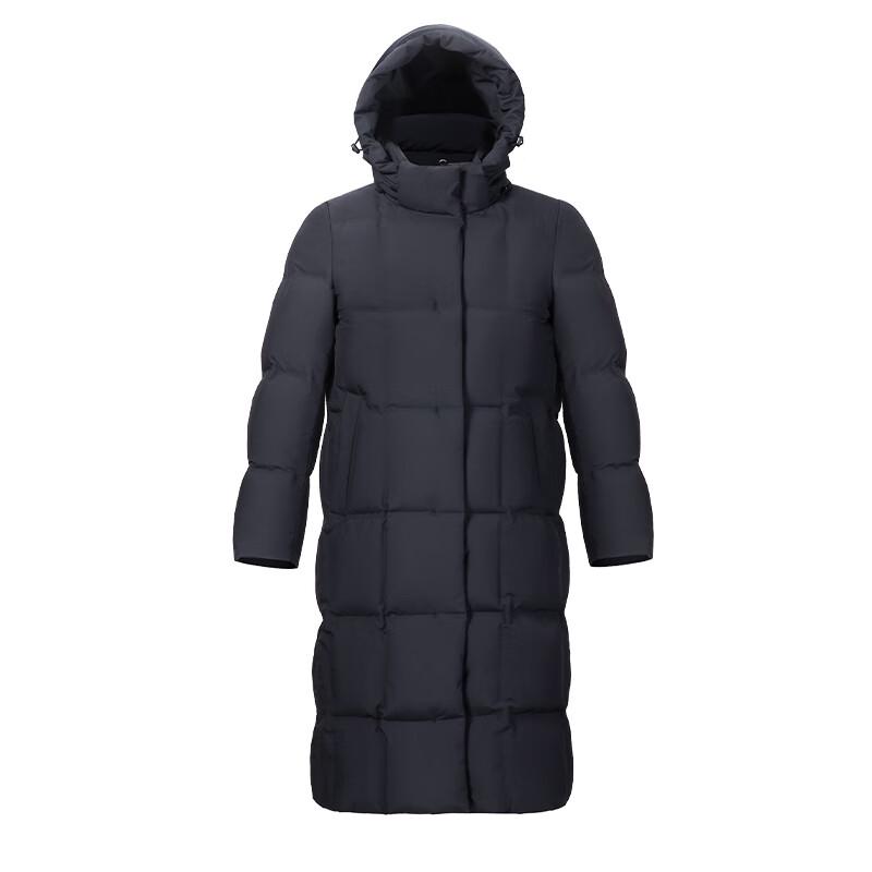 Taluoman Unisex Long Hooded Down Parka