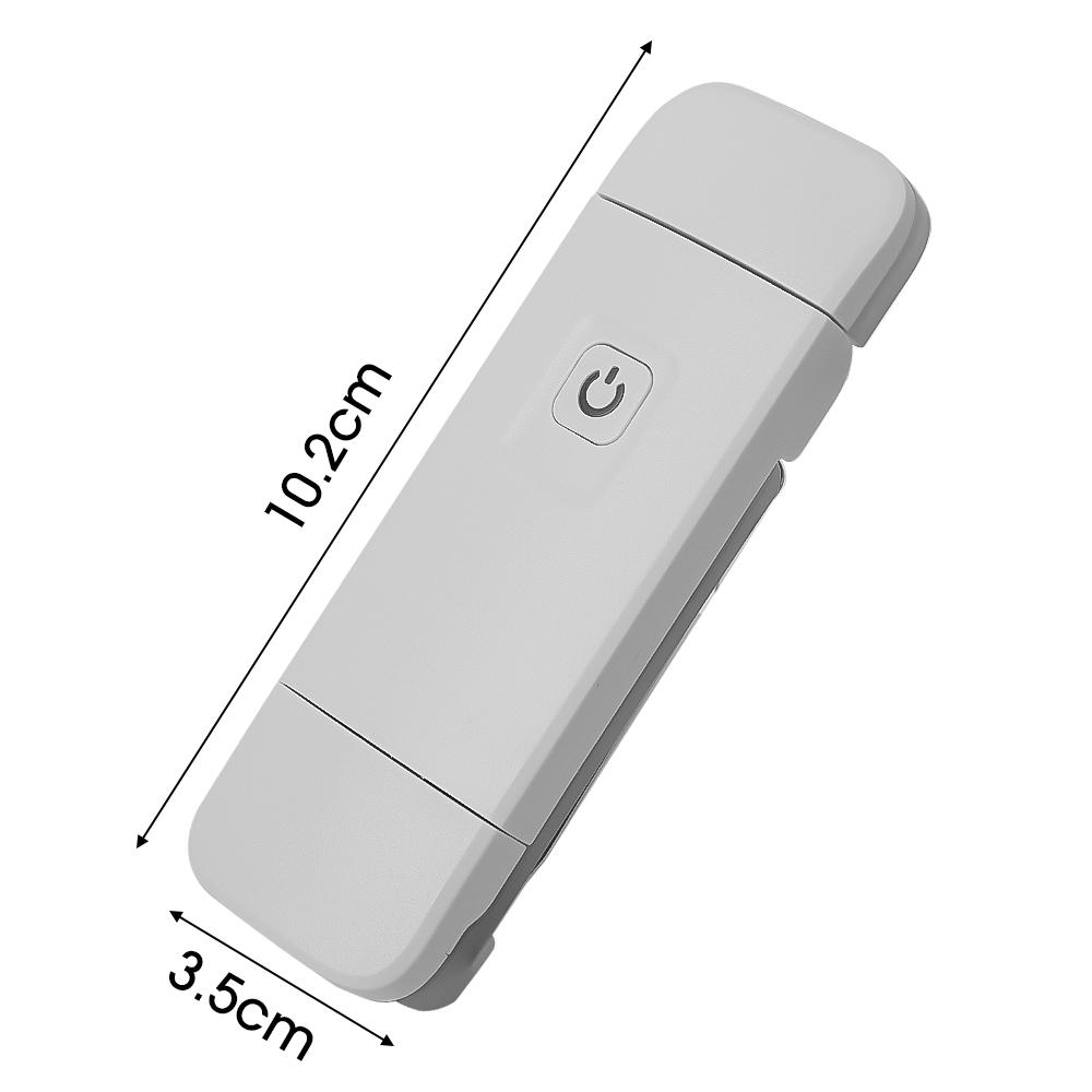 USB Rechargeable Book Light Brightness Adjustable for Eye-Protection LED Clip On Portable Bookmark Light for Reading In Bed Car