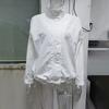 Linad Street Chic Giacca Rossa con Collo Alto e Zip Autunnale Casual Manica Lunga Capospalla Cappotti alla Moda Per Donna Top Femminili 2025