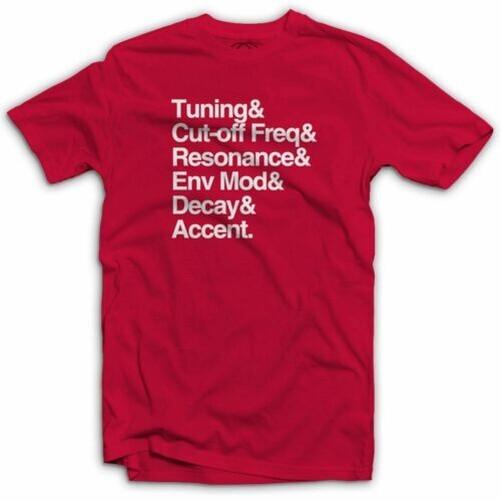 

303 Experimental Synthetic T-Shirt - Roland Acid Music House Rave Techno 2XL