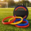 12 Pieces PP Agility Training Hoop 50 Cm Diameter for Sports Teams, Students