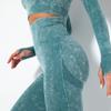 Seamless Water Washed Moisture Absorbing Sexy Peach Buttocks Sweat Wicking Yoga Pants, Sports And Fitness Pants, Leggings