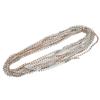 5 Yards Rhinestone Chain Strong Practicability Shiny Colorful Round Rhinestone Claw Chain for DIY Garment Decoration
