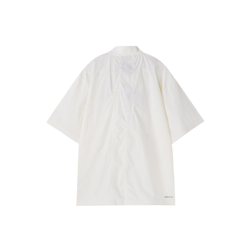 Jordan Zion Shirts Men's White Lapel Moderate Other DR2173-133