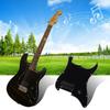 Yibuy Black Metal PVC Pickguard for 1 Humbucker Electric 3 Layers with 11 Mounting Easy Repair Noiseless & Pre-Wired Guitar, Holes, Process,