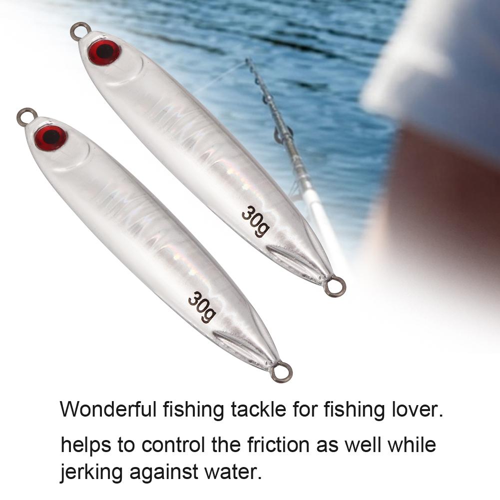 2Pcs Simulation Fish Shape Lure Bait Fishing Tackle Vivid Swimming Posturesilver