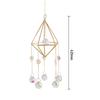 Shiny Prism Rack Ball Wind Chimes Home Balcony Window Car Room Decoration Gift
