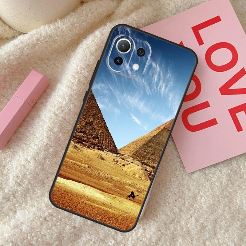 Egypt Pyramids Case For Xiaomi 14 15 Ultra 15T 14T 13T Pro 17 Pro Max POCO X7 Pro X3 X5 X6 F5 F6 F7 F8 Cover