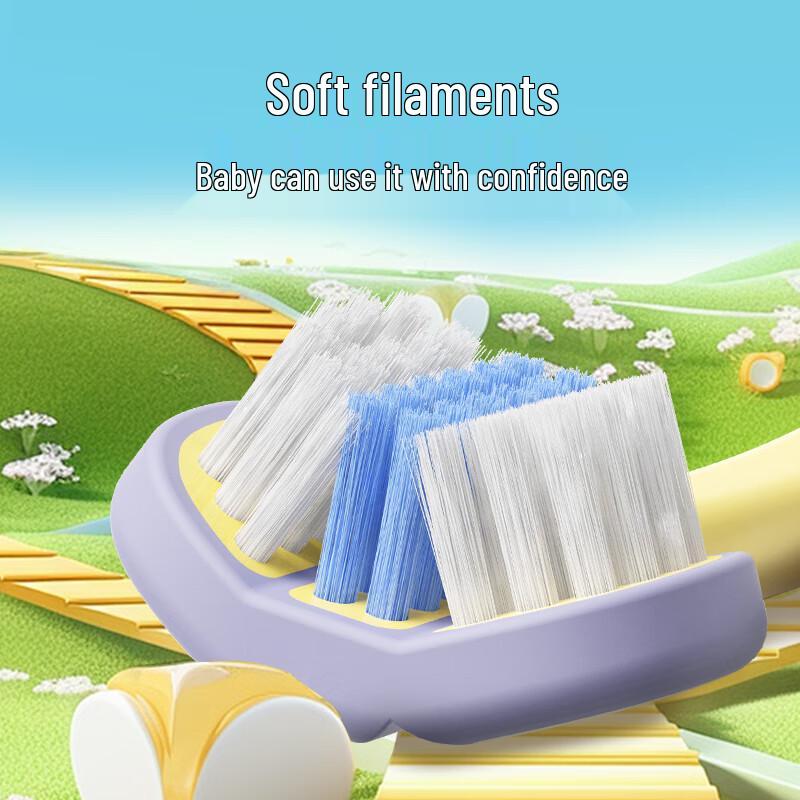 DR.BAEK Triple Efficiency 3-Sided Kids U-Shaped Toothbrush