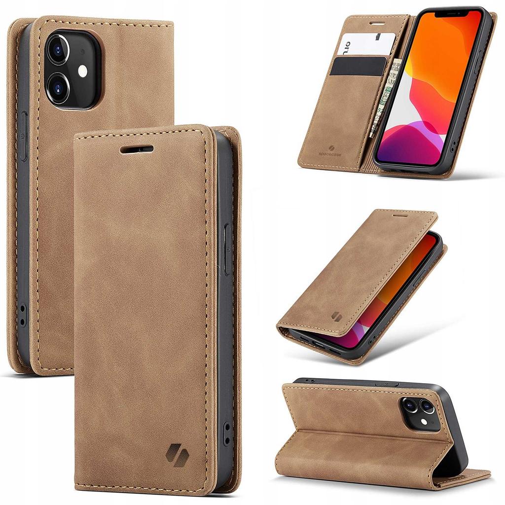 Sc Wallet Iphone 12/12 Pro Light Brown