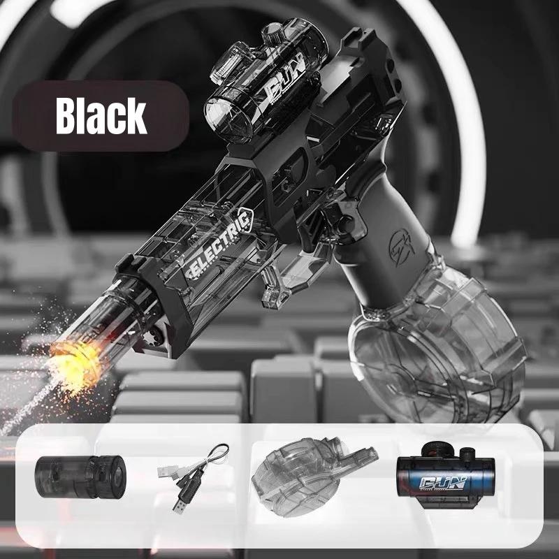 

Bursts Electric Water Gun Simulated Flame High Pressure Automatic Waterguns Summer Outdoor Beach Pool Fight Games Toys Kids Gift