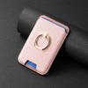 Applicable To iPhone15 Magnetic Suction Magsafe Solid Color Card Bag, Card Holder, Apple 16 Back Sticker Strong Magnetic N52 Card Bag.