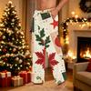 Men's Sleep Pants with Christmas Print, Cozy Casual Pajama Bottoms for Winter