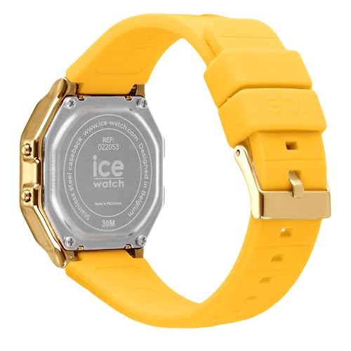Authorized Distributor [Ice Watch] Ice Watch Digital Women's Watch 022053 ICE Digit Retro Light Pineapple Small