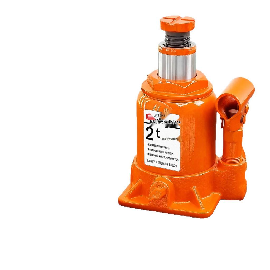 Dry Force 10-20 Ton Ultra-Low Profile Vertical Hydraulic Bottle Jack