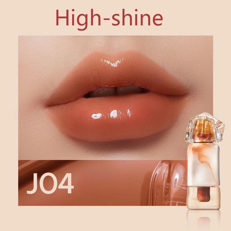 Lucidalabbra Tè al Latte in Stile Thailandese: Rossetto Idratante Lucido a Lunga Tenuta