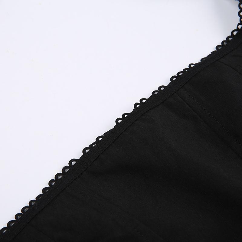 Summer Casual Solid Lace Dress Trim A-Line Long Dress Slim Slash Neck Sleeveless Maxi Dresses for Women Fashion Ladies