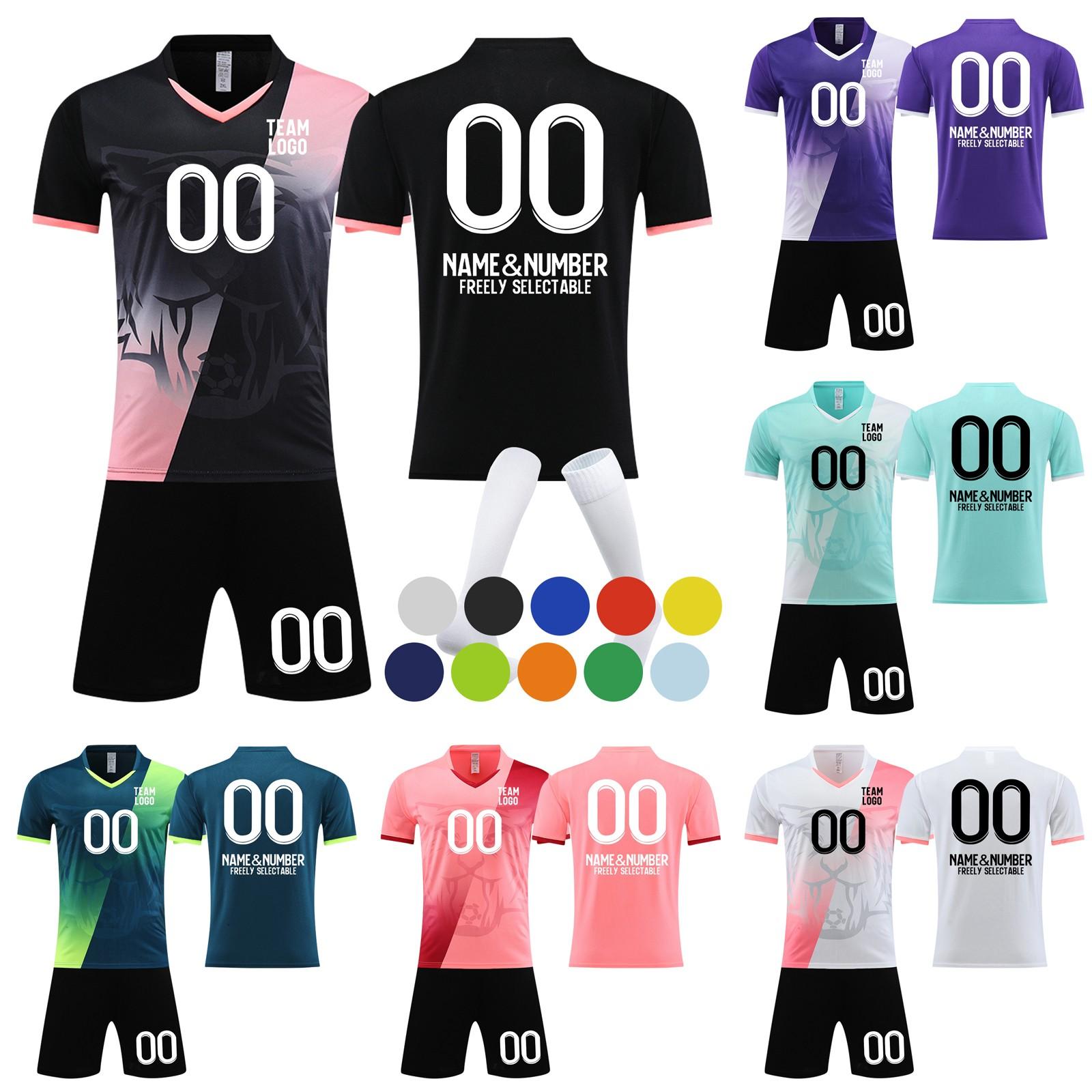 

Футбольные майки, футбольная форма, шорты, комплект носков, шорты, носки, размеры одежды для взрослых и детей