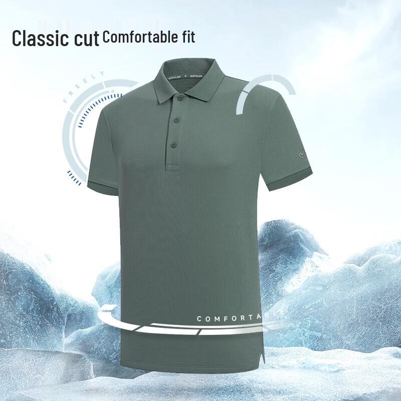 NORTHLAND Men's Oka Summer Polo T-Shirt
