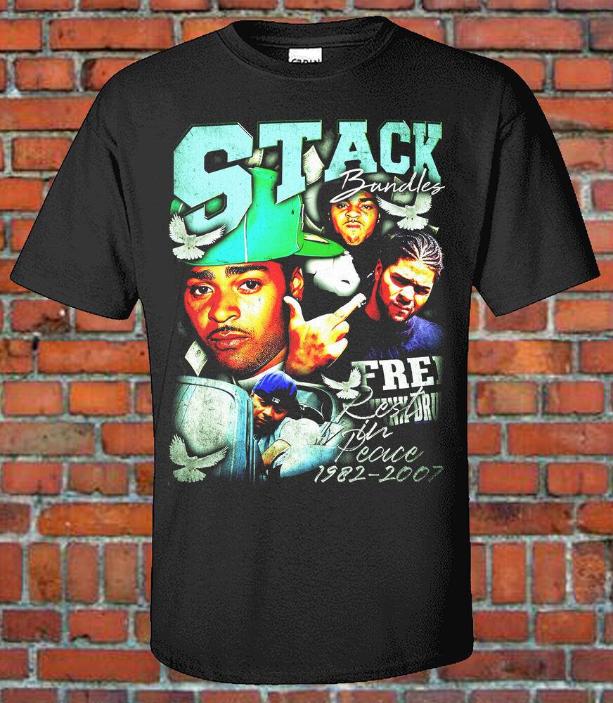 Stack Bundles 90s Bootleg Style Graphic  Unisex T-Shirt S