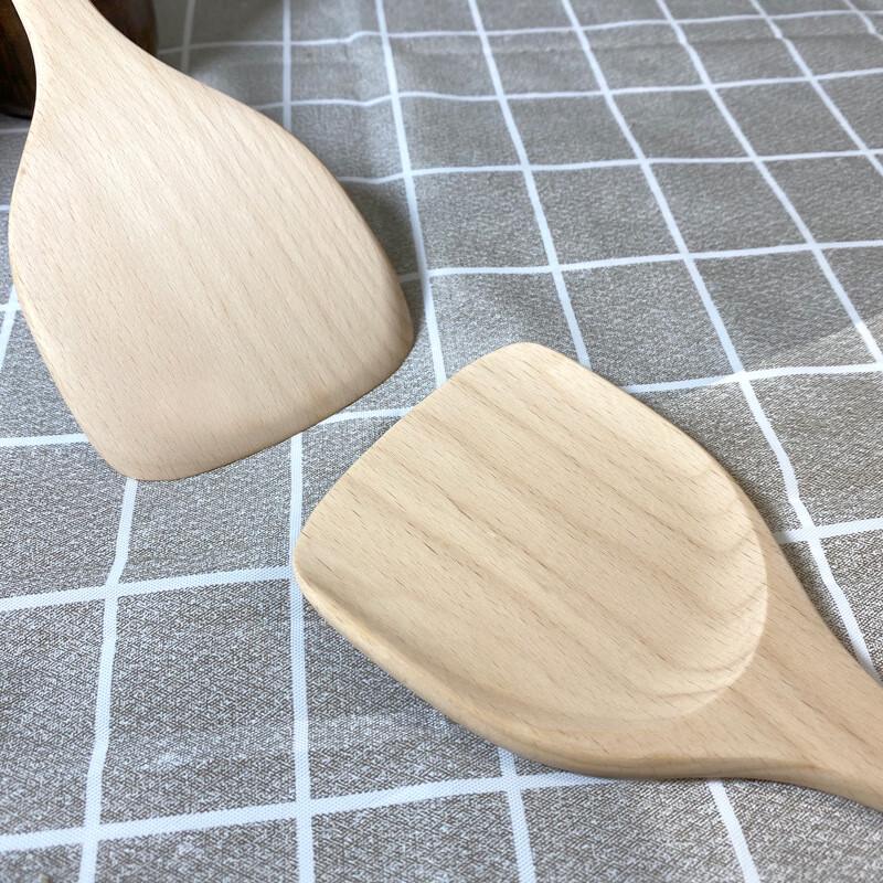 Buchenholz Antihaft-Wok-Spatel