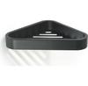 Gedy Outline Soap Dish Corner Basket 3283 Black