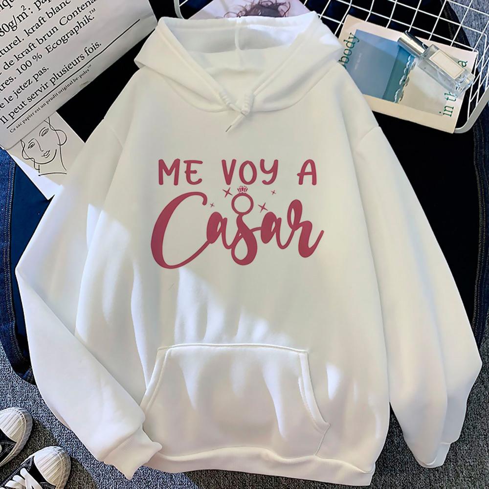 Bachelorette Party Hoodies Women Sweat Y2k Y2k Aesthetic Long Sleeve Top Korean Style Pulls Clothing Women Japanese Hooded Shirt
