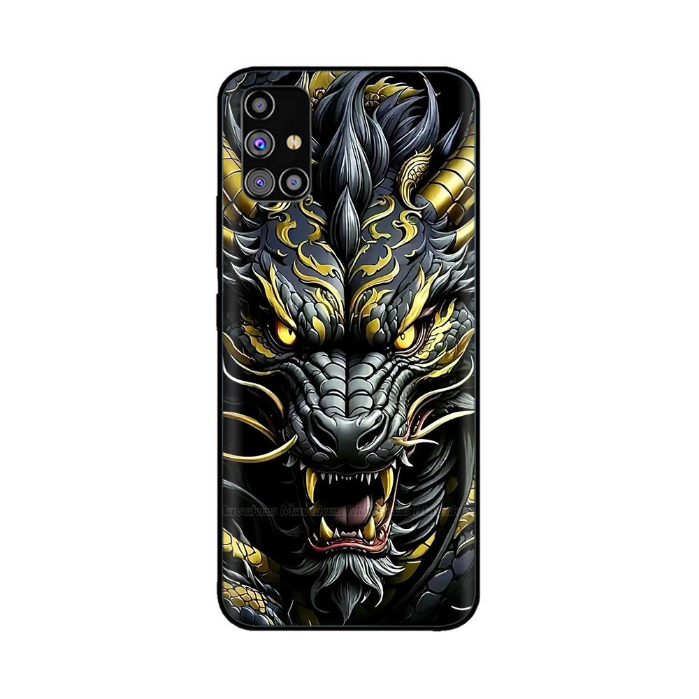 For Samsung Galaxy A51 Phone Case Heart-Butterfly Funda For Samsung A51 Case A 51 4G 5G Cover Protection Liquid Silicone Bumper