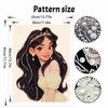 Disney Princess Jasmine Pearl Painting Handmade Pearl Kit Home Decoration Painting